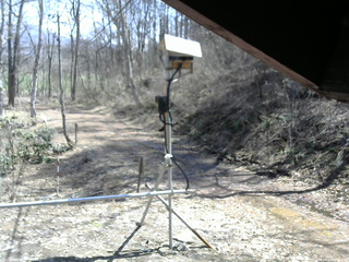 長野県菅平高原 ゆたか山荘 南側 2026/04/03 11:45