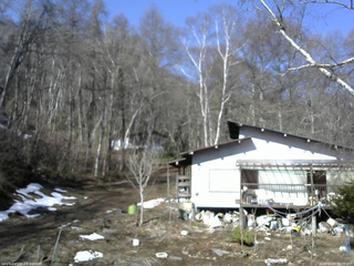 長野県菅平高原 ゆたか山荘 西側(坂上) 2026/04/03 09:00