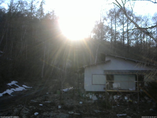長野県菅平高原 ゆたか山荘 西側(坂上) 2026/04/03 16:30