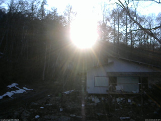 長野県菅平高原 ゆたか山荘 西側(坂上) 2026/04/03 16:45