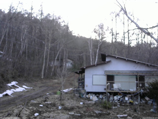 長野県菅平高原 ゆたか山荘 西側(坂上) 2026/04/03 17:00