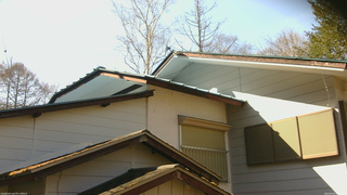 長野県菅平高原 ゆたか山荘 駐車場奥 2026/04/03 14:15