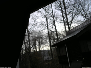 長野県菅平高原 ゆたか山荘 北側 2026/04/04 06:30