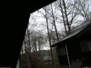 長野県菅平高原 ゆたか山荘 北側 2026/04/04 07:45