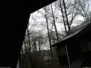 長野県菅平高原 ゆたか山荘 北側 2026/04/04 09:15