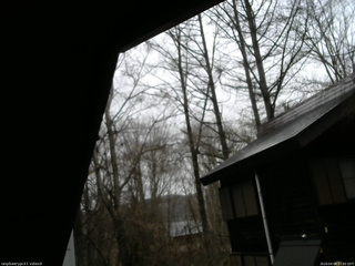 長野県菅平高原 ゆたか山荘 北側 2026/04/04 11:00