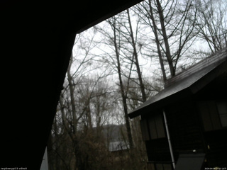 長野県菅平高原 ゆたか山荘 北側 2026/04/04 14:15