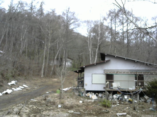 長野県菅平高原 ゆたか山荘 西側(坂上) 2026/04/04 14:45