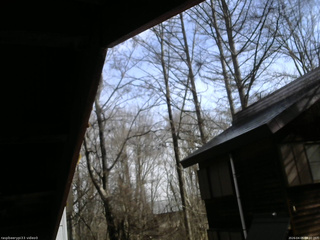 長野県菅平高原 ゆたか山荘 北側 2026/04/05 08:30