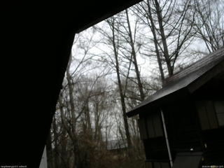 長野県菅平高原 ゆたか山荘 北側 2026/04/05 12:15