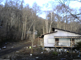 長野県菅平高原 ゆたか山荘 西側(坂上) 2026/04/05 06:30