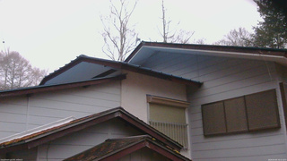 長野県菅平高原 ゆたか山荘 駐車場奥 2026/04/05 18:15