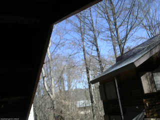 長野県菅平高原 ゆたか山荘 北側 2026/04/06 11:00