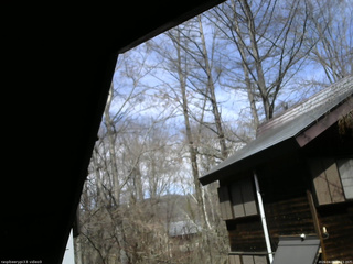 長野県菅平高原 ゆたか山荘 北側 2026/04/06 13:15