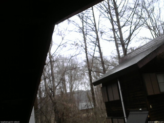 長野県菅平高原 ゆたか山荘 北側 2026/04/06 17:30