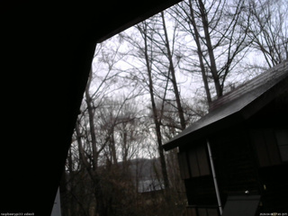 長野県菅平高原 ゆたか山荘 北側 2026/04/06 17:45