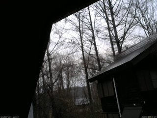 長野県菅平高原 ゆたか山荘 北側 2026/04/06 18:00