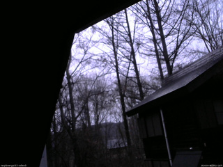 長野県菅平高原 ゆたか山荘 北側 2026/04/06 18:15