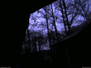 長野県菅平高原 ゆたか山荘 北側 2026/04/06 18:30