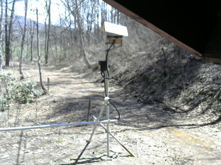 長野県菅平高原 ゆたか山荘 南側 2026/04/06 11:30