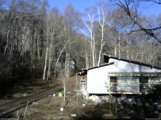 長野県菅平高原 ゆたか山荘 西側(坂上) 2026/04/06 06:45