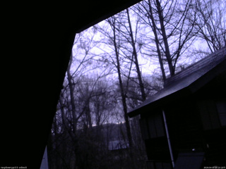 長野県菅平高原 ゆたか山荘 北側 2026/04/07 05:15