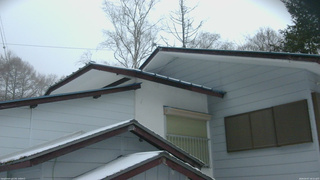 長野県菅平高原 ゆたか山荘 駐車場奥 2026/04/07 18:15