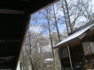 長野県菅平高原 ゆたか山荘 北側 2026/04/08 08:45