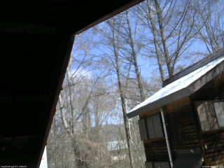 長野県菅平高原 ゆたか山荘 北側 2026/04/08 10:30