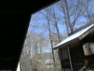 長野県菅平高原 ゆたか山荘 北側 2026/04/08 11:00