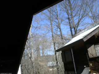 長野県菅平高原 ゆたか山荘 北側 2026/04/08 12:00