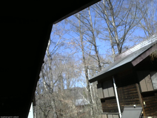 長野県菅平高原 ゆたか山荘 北側 2026/04/08 13:30