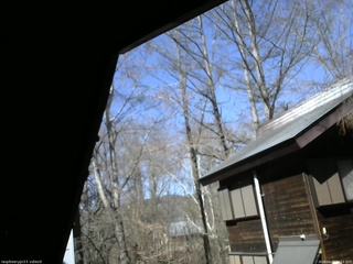 長野県菅平高原 ゆたか山荘 北側 2026/04/08 14:15