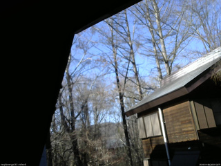 長野県菅平高原 ゆたか山荘 北側 2026/04/08 16:00