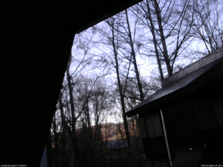 長野県菅平高原 ゆたか山荘 北側 2026/04/08 17:30