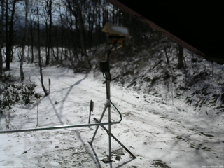 長野県菅平高原 ゆたか山荘 南側 2026/04/08 08:45