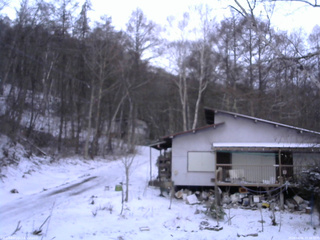 長野県菅平高原 ゆたか山荘 西側(坂上) 2026/04/08 05:30