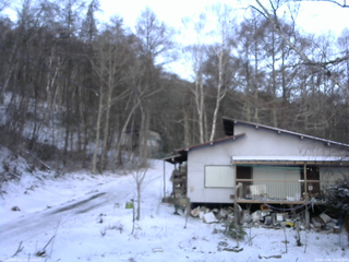 長野県菅平高原 ゆたか山荘 西側(坂上) 2026/04/08 06:00