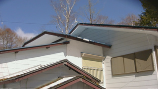 長野県菅平高原 ゆたか山荘 駐車場奥 2026/04/08 09:15