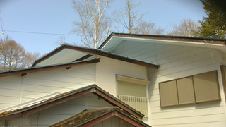 長野県菅平高原 ゆたか山荘 駐車場奥 2026/04/08 10:15