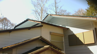 長野県菅平高原 ゆたか山荘 駐車場奥 2026/04/08 14:15