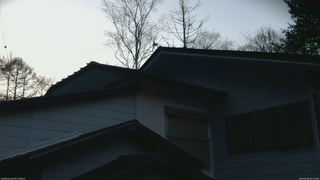 長野県菅平高原 ゆたか山荘 駐車場奥 2026/04/08 18:15