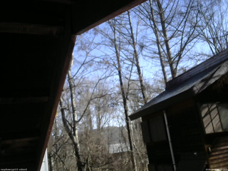 長野県菅平高原 ゆたか山荘 北側 2026/04/09 08:15