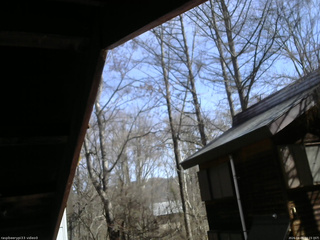 長野県菅平高原 ゆたか山荘 北側 2026/04/09 09:15