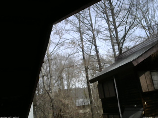 長野県菅平高原 ゆたか山荘 北側 2026/04/09 11:15