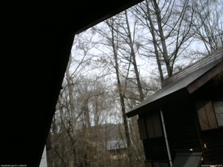 長野県菅平高原 ゆたか山荘 北側 2026/04/09 12:00