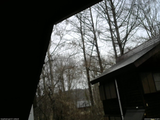 長野県菅平高原 ゆたか山荘 北側 2026/04/09 12:15