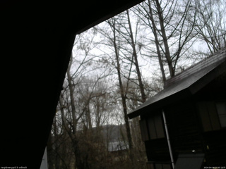 長野県菅平高原 ゆたか山荘 北側 2026/04/09 15:45