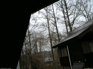 長野県菅平高原 ゆたか山荘 北側 2026/04/09 16:00