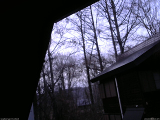 長野県菅平高原 ゆたか山荘 北側 2026/04/09 18:15